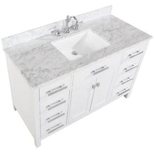 Load image into Gallery viewer, Design Element V01-54-WT Valentino 54" Single Sink Vanity in White