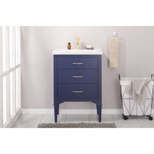 Load image into Gallery viewer, Design Element S01-24-BLU Mason 24" Single Sink Vanity In Blue