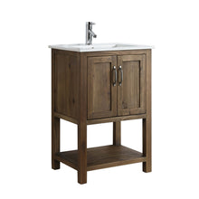 Load image into Gallery viewer, Design Element DEC4006-S Austin 24" Single Sink Vanity in Walnut