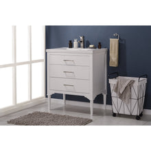 Load image into Gallery viewer, Design Element S01-30-WT Mason 30" Single Sink Vanity In White