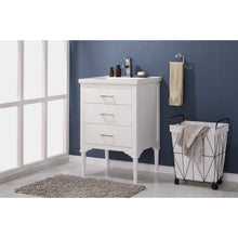 Load image into Gallery viewer, Design Element S01-24-WT Mason 24" Single Sink Vanity In White
