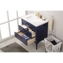 Load image into Gallery viewer, Design Element S01-30-BLU Mason 30" Single Sink Vanity In Blue