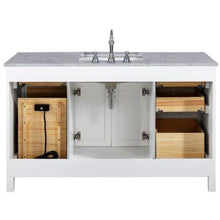 Load image into Gallery viewer, Design Element V01-54-WT Valentino 54" Single Sink Vanity in White