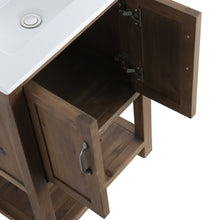 Load image into Gallery viewer, Design Element DEC4006-S Austin 24" Single Sink Vanity in Walnut