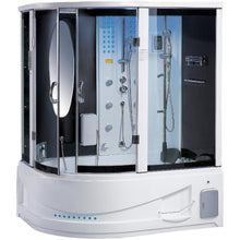 Load image into Gallery viewer, Maya Bath 117 Siena-White-Right Steam Shower