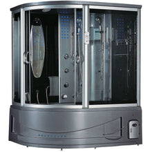 Load image into Gallery viewer, Maya Bath 119 Siena-Gray-Right Steam Shower