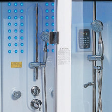 Load image into Gallery viewer, Maya Bath 120 Siena-White-Left Steam Shower