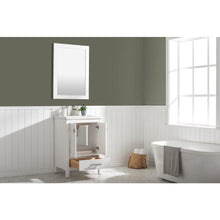 Load image into Gallery viewer, Design Element V01-24-WT Valentino 24" Single Vanity in White
