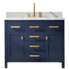 Load image into Gallery viewer, Design Element V01-42-BLU Valentino 42" Single Vanity in Blue