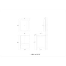 Load image into Gallery viewer, Legion Furniture WA7924-B 24" SOLID WOOD SINK VANITY WITH MIRROR-NO FAUCET