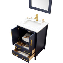 Load image into Gallery viewer, Legion Furniture WA7924-B 24" SOLID WOOD SINK VANITY WITH MIRROR-NO FAUCET