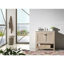 Load image into Gallery viewer, Legion Furniture WH5136 36" SOLID WOOD SINK VANITY WITH MARBLE TOP-NO FAUCET