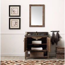 Load image into Gallery viewer, Legion Furniture WH5136-BR 36" SOLID WOOD SINK VANITY WITH MOON STONE TOP-NO FAUCET