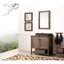 Load image into Gallery viewer, Legion Furniture WH5136-BR 36" SOLID WOOD SINK VANITY WITH MOON STONE TOP-NO FAUCET