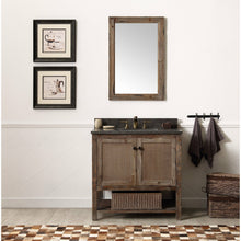 Load image into Gallery viewer, Legion Furniture WH5136-BR 36" SOLID WOOD SINK VANITY WITH MOON STONE TOP-NO FAUCET