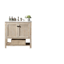 Load image into Gallery viewer, Legion Furniture WH5136 36" SOLID WOOD SINK VANITY WITH MARBLE TOP-NO FAUCET