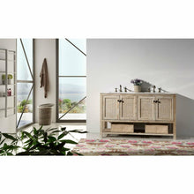 Load image into Gallery viewer, Legion Furniture WH5160 60" SOLID WOOD SINK VANITY WITH MARBLE TOP-NO FAUCET