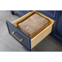 Load image into Gallery viewer, Legion Furniture WLF2154-B 54" BLUE FINISH DOUBLE SINK VANITY CABINET WITH CARRARA WHITE TOP