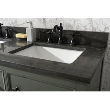 Load image into Gallery viewer, Legion Furniture WLF2154-PG 54" PEWTER GREEN FINISH DOUBLE SINK VANITY CABINET WITH BLUE LIME STONE TOP