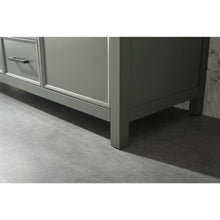 Load image into Gallery viewer, Legion Furniture WLF2154-PG 54" PEWTER GREEN FINISH DOUBLE SINK VANITY CABINET WITH BLUE LIME STONE TOP