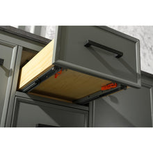 Load image into Gallery viewer, Legion Furniture WLF2154-PG 54" PEWTER GREEN FINISH DOUBLE SINK VANITY CABINET WITH BLUE LIME STONE TOP