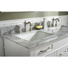 Load image into Gallery viewer, Legion Furniture WLF2254-W 54" WHITE FINISH DOUBLE SINK VANITY CABINET WITH CARRARA WHITE TOP