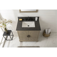 Load image into Gallery viewer, Legion Furniture WLF7040-30-AGO-BS 30" ANTIQUE GRAY OAK VANITY WITH BLUE LIMESTONE TOP