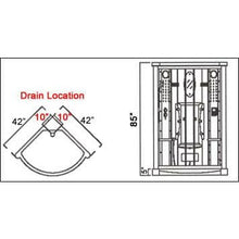 Load image into Gallery viewer, MESA 801L STEAM SHOWER 42" X 42" X 85"