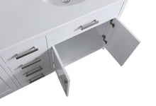 Load image into Gallery viewer, Design Element DEC076B-W-CB London 71-in White Bathroom Vanity Base Cabinet without Top
