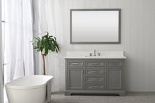 Load image into Gallery viewer, Design Element ML-54-GY Milano 54&quot; Bathroom Vanity in Gray