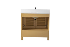 Design Element ES-36-OKM Estate 36-in Oak Single Vanity