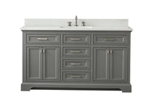 Load image into Gallery viewer, Design Element ML-60S-GY Milano 60&quot; Single Vanity in Gray