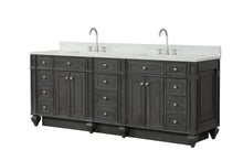 Load image into Gallery viewer, Design Element WN-84-GY Winston 84&quot; Double Sink Bathroom Vanity Gray