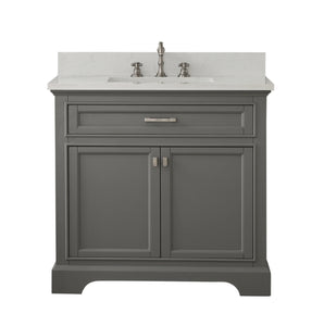 Design Element ML-36-GY Milano 36" Bathroom Vanity in Gray