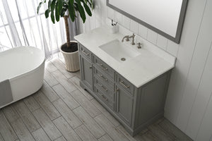 Design Element ML-48-GY Milano 48" Bathroom Vanity in Gray