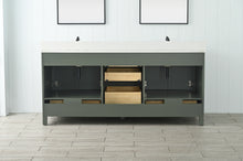 Load image into Gallery viewer, Design Element V01-72-VG Valentino 72&quot; Double Sink Vanity in Green