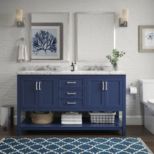 Load image into Gallery viewer, Design Element AF-61-BLU Affinity 61&quot; Single Sink Vanity in Blue