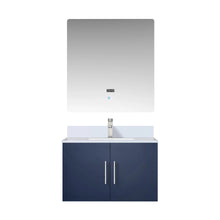 Load image into Gallery viewer, Lexora LG192230DE00000 Geneva 30&quot; Navy Blue Vanity Cabinet Only