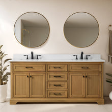 Load image into Gallery viewer, Design Element ML-72-OKV Milano 72-in Oak Double Vanity