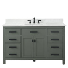 Load image into Gallery viewer, Design Element V01-54-VG Valentino 54&quot; Single Sink Vanity  Green