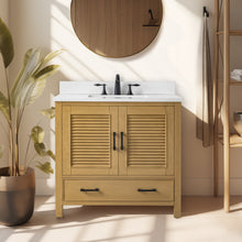 Load image into Gallery viewer, Design Element ES-36-OKM Estate 36-in Oak Single Vanity