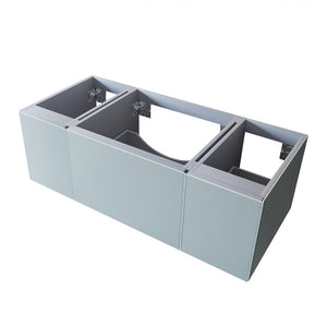 LAVIVA 313VTR-48FG Vitri 48" Fossil Grey Wall Hung Bathroom Vanity Cabinet