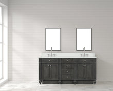 Load image into Gallery viewer, Design Element WN-72-GY Winston 72&quot; Double Sink Bathroom Vanity in Gray