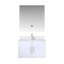 Load image into Gallery viewer, Lexora LG192230DM00000 Geneva 30&quot; Glossy White Vanity Cabinet Only