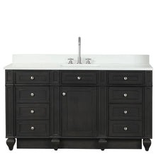 Load image into Gallery viewer, Design Element WN-60S-BR Winston 60&quot; Single Sink Vanity in Walnut Finish