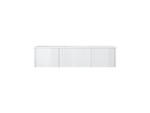 Load image into Gallery viewer, LAVIVA 313LGN-60CAW-MW Legno 60&quot; Alabaster White Single Sink Bathroom Vanity with Matte White VIVA Stone Solid Surface Countertop