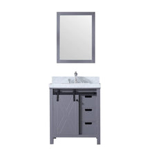 Load image into Gallery viewer, Lexora LM342230SB00000 Marsyas 30&quot; Dark Grey Vanity Cabinet Only