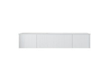 Load image into Gallery viewer, LAVIVA 313LGN-72CAW-MW Legno 72&quot; Alabaster White Single Sink Bathroom Vanity with Matte White VIVA Stone Solid Surface Countertop