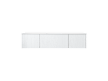 Load image into Gallery viewer, LAVIVA 313LGN-66AW-MW Legno 66&quot; Alabaster White Bathroom Vanity with Matte White VIVA Stone Solid Surface Countertop