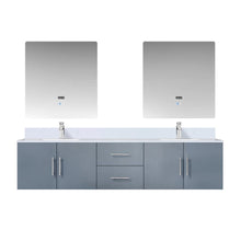 Load image into Gallery viewer, Lexora LG192280DB00000 Geneva 80&quot; Dark Grey Vanity Cabinet Only